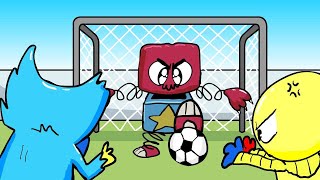 Boxy Boo Plays Football World Cup | Project Playtime | Poppy Playtime Animation
