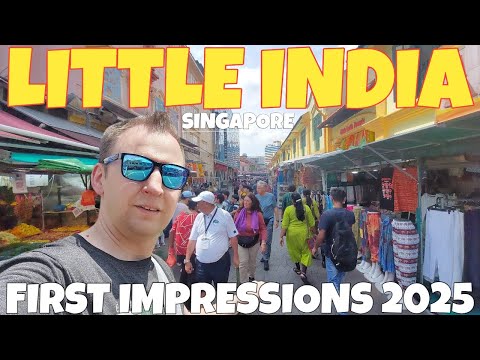 First Impressions Of Little India, Singapore 🇸🇬 2025