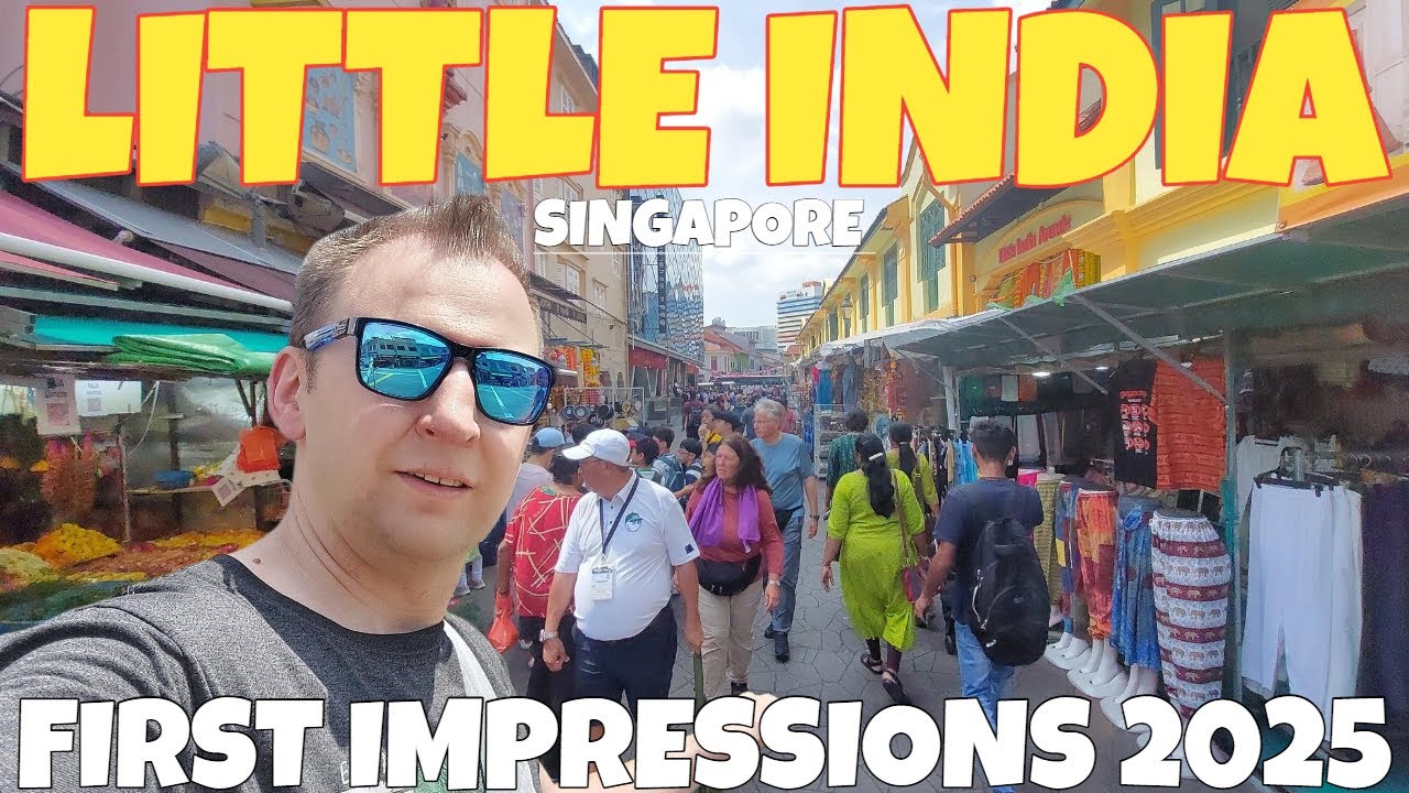 First Impressions Of Little India, Singapore 🇸🇬 2025