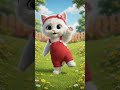 Cute animated cat dance #cat #cute #funny #catplay #kitten #viral