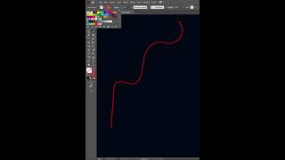 Dynamic Line Wave   Adobe Illustrator Tutorial #short  #adobeillustrator