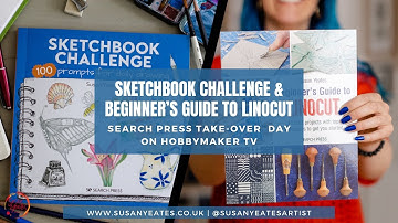 Susan Yeates on the SearchPress Take-Over Day on HobbyMaker TV - 9th Oct 2022