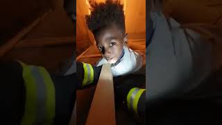 Firefighter Rescues 8-Year-Old Child From Fire!
