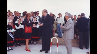 ANO 1996: INAUGURACION ÁREA RECREATIVA DE COUSO DE LIMIA (#SANDIAS #OURENSE)