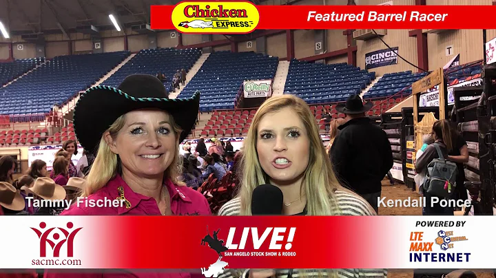 Barrel Racer Tammy Fischer wins the 2018 Cinch Chu...
