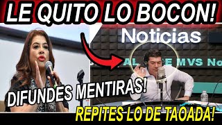 QUEDO COMO UN MENTIROSO! CLARA BRUGADA LO DESMIENTE &quot;REPITES LA NARRATIVA DE TABOADA&quot;