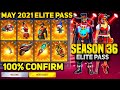 May Elite Pass Free Fire 2021 || Season 36 ELITE PASS Full Video | May Elite pass Free fire