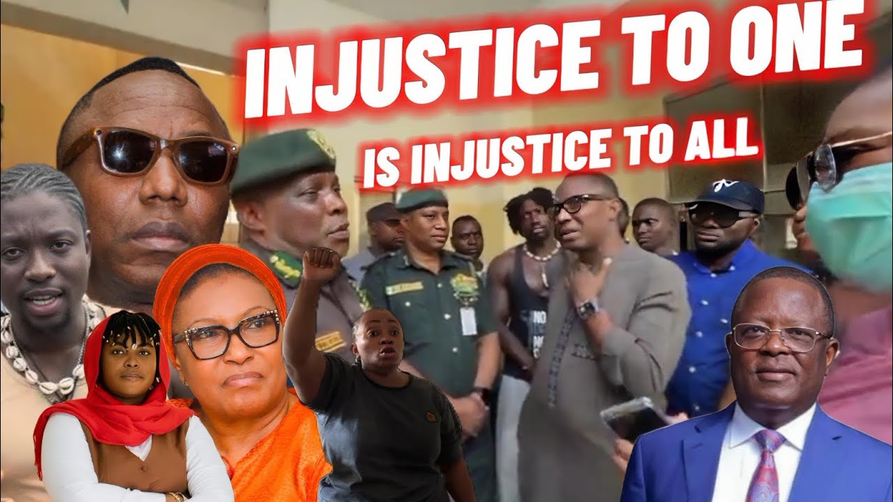 How Sowore, VDM, Senator Ireti Kingibe and other Nigerians storm hospital to protect Mrs Ohiri