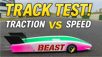 TRACK TEST! Drift mode + Going for speed with the 200mph BEAST R/C Car