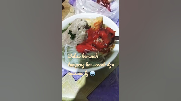 Makan bakso Jumbo tumpeng beranak murah cuma 10k  @dwiastutichannel