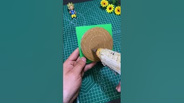 Teach You How To Make Your Own Spinning Top#origami #paper folding #DIY crafts
