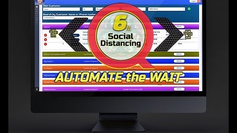 AUTOMATE the WAIT! SMS Queue Management social distancing software.