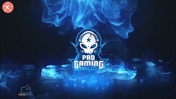 How to Make New Logo Reveal Animation Gaming intro intro in Kinemaster | Kinemaster video editing