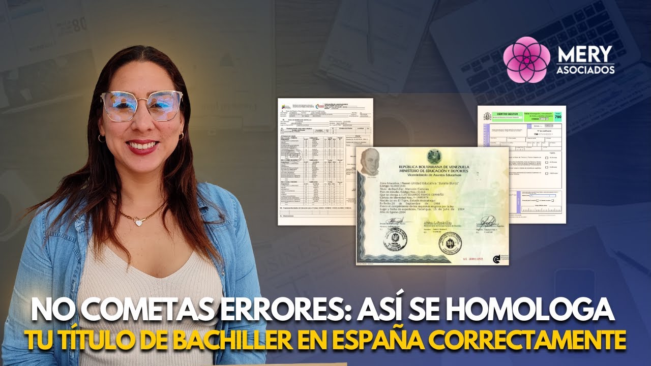 No Cometas Errores: Así se Homologa tu Título de Bachiller en España ...