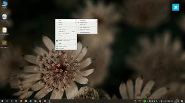 How to resize desktop icons on Windows 10