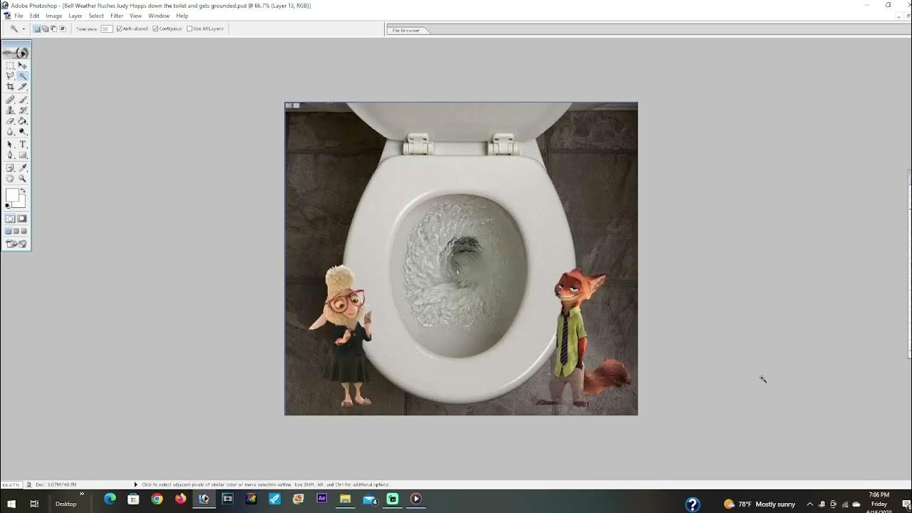 Bellweather flushes Judy Hopps down the toilet and gets grounded YouTube