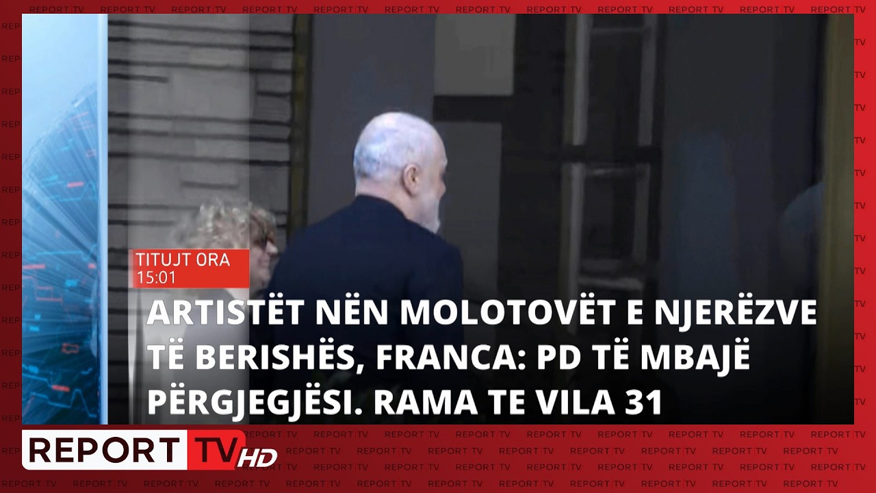 Report TV- Titujt kryesorë të lajmeve ora 15:00 (01.03.2026)