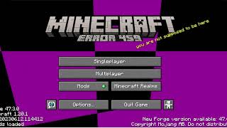 Error 459 Trailer