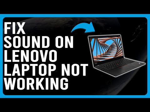 How To Fix Sound On Lenovo Laptop Not Working How To Solve Audio Issues On Your Lenovo Laptop