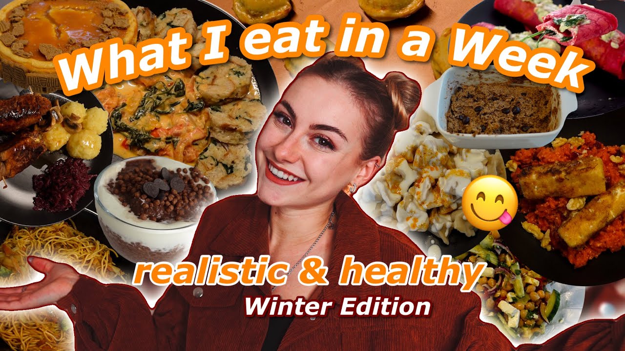 What I eat in a Week - Realistic Winteredition  😋🌱 | NicoleDon