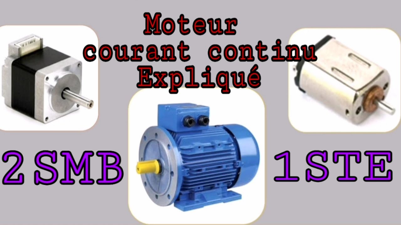 Moteur à Courant Continu : Fonctionnement & Constituants