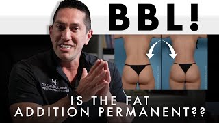 Brazilian Lift - Is The Fat Addition Permanent With A Bbl? Dr. Rolando Morales M.d. Facs Fics