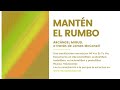 MANTÉN EL RUMBO | Una canalización del Arcángel Miguel a través de James McConell