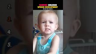 Ranking Children Speech Development 😭