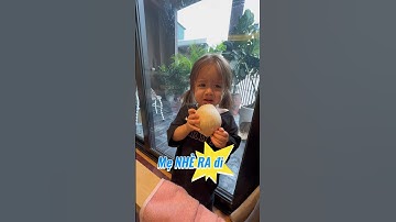 Mới đưa thử cái ống hút lên mồm, còn chưa được giọt nào mà nó bắt Nhè ra 🤣 #kayceday