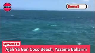 Ajali Ya Gari Coco Beach, Lazama Baharin
