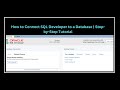 How to Connect SQL Developer to a Database Step by Step Tutorial