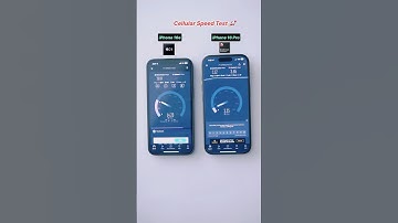 iPhone 16e Vs iPhone 16 Pro 5G Cellular Internet Speed Test