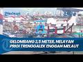 PILIH BENAHI ALAT MELAUT, Gelombang 2,5 Meter Membuat Nelayan Prigi Trenggalek Enggan Melaut