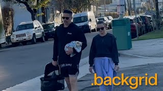 Joe Manganiello and Caitlin O'Connor Leave Post-Workout at Gold's Gym in Venice Beach