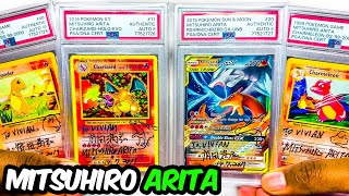 I Got My Mitsuhiro Arita Autograph Pokemon Charizard Cards Graded By PSA!