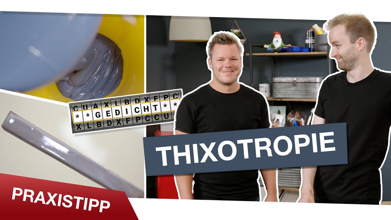 Die Bedeutung der Thixotropie - einfach erklärt!