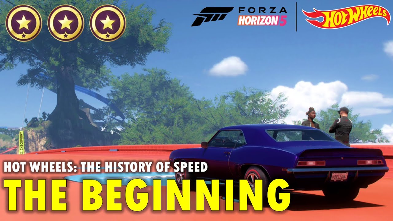How to 3-star Chapter 1 of FH5 Hot Wheels Story (The Beginning)