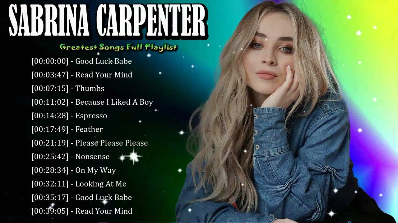 🎶 Sabrina Carpenter – Songs that turn teenage emotion into relatable, empowering music 🔥