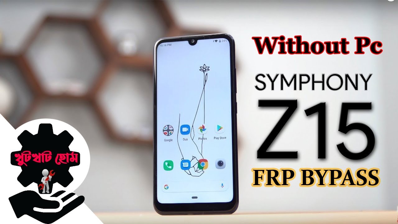 Symphony Z15 Frp bypasses without Pc 100% Test video (50% any symphony mobile working )