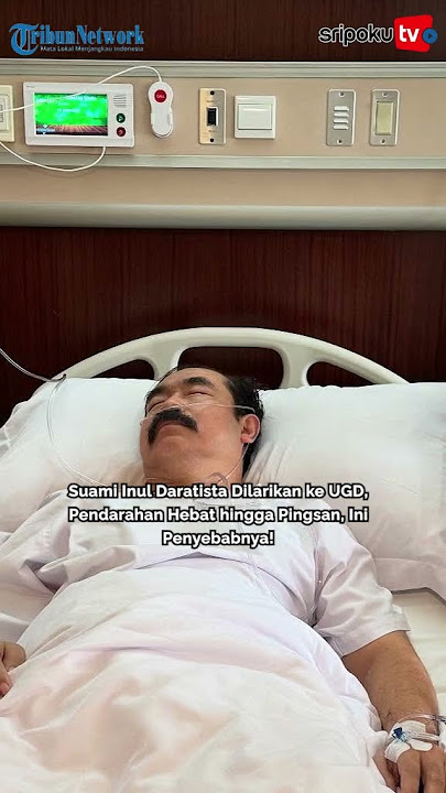 Suami Inul Daratista Dilarikan ke UGD, Pendarahan Hebat hingga Pingsan, Ini Penyebabnya!