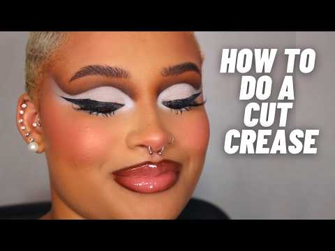 HOW TO DO CUT CREASE EYESHADOW (WINGED)