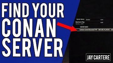 How To Find Your Conan Exiles PS4 Server In The Server List FIX - CONAN EXILES PS4 Server Tutorial