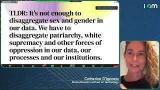Catherine D'ignazio - What Does Feminist Data Science Look Like? - IPAM at UCLA Profile