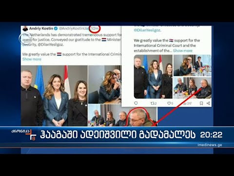 ჰააგაში ადეიშვილი გადამალეს