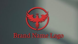 Eagle Brand Name Logo Design Pixellab || Nirmalagraphicdesign @sudhirediting