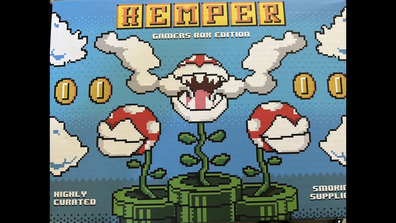 HEMPER.CO GAMERS BOX UNBOXING