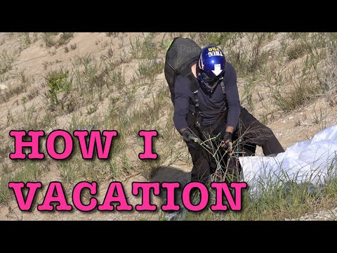 How to Beat the Heat: Kyle O Vacation Paragliding Lake Michigan