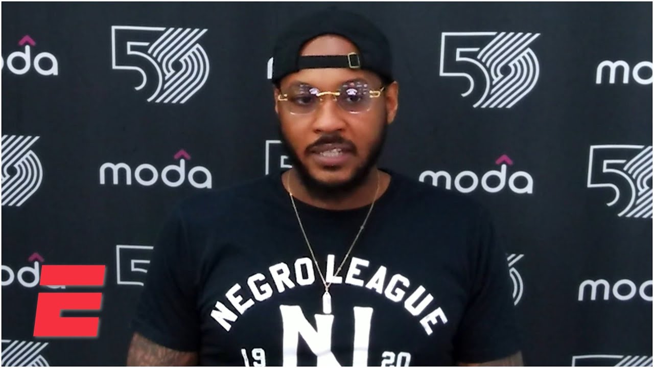 'We're not gonna be quiet, I can tell you that'- Carmelo Anthony | NBA on ESPN