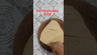 new triangle design of Roti 🫓🫓#shorts #youtubeshorts 🫓