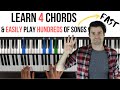 Learn 4 Chords to Play Hundreds of Songs